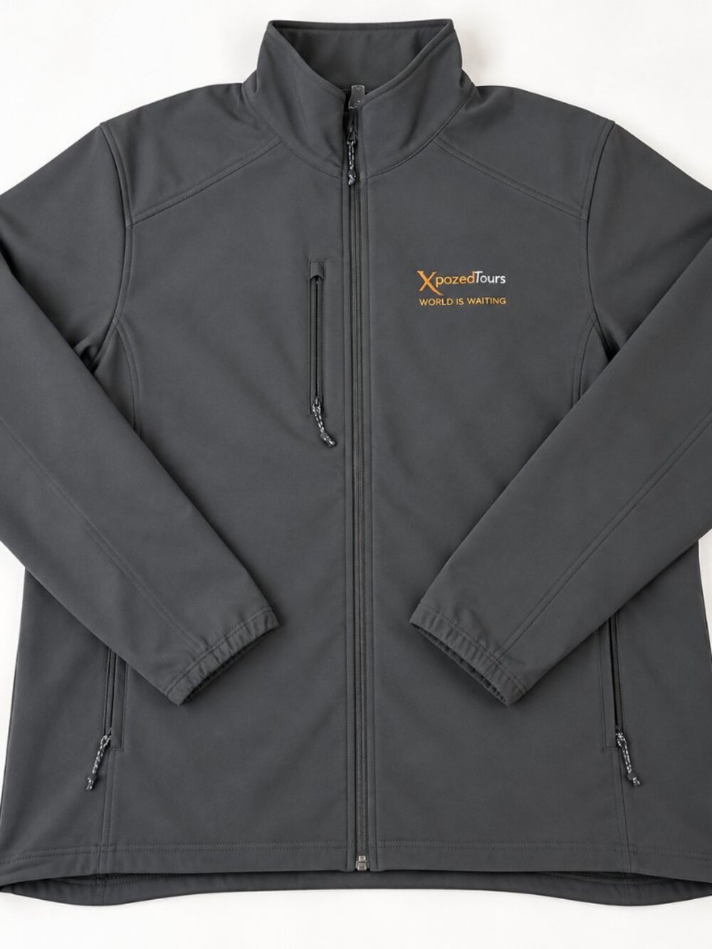The North Face Men’s XL Gray Stretch Softshell Jacket XtremeLimo Logo Gorpcore